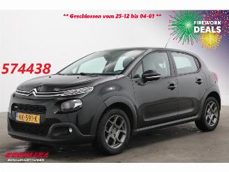 uszkodzony samochody osobowe Citroën C3 1.2 PureTech Feel Navi Clima Cruise PDC 132.673 km! 2017/2