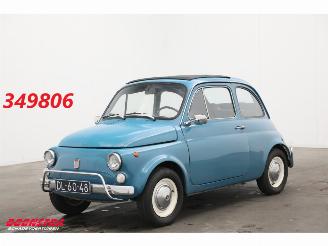 krockskadad bil auto Fiat 500 BY 1970 Leder 1970/6