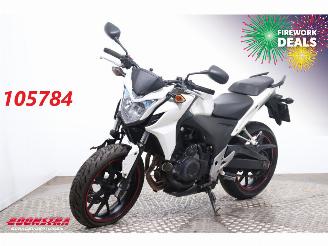 skadebil motor Honda CB 500 F C-ABS Leo Vince 2015/6