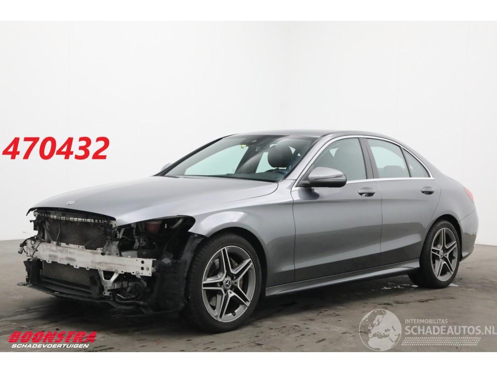 Mercedes C-klasse 200 9G-Tronic AMG Leder Navi Clima Cruise Camera SHZ