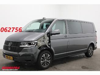 krockskadad bil bedrijf Volkswagen Transporter 2.0 TDI DSG L2-H1 Bulli DoKa LED Leder ACC Virtual Camera SHZ AHK 2023/5