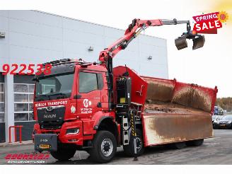 danneggiata veicoli industriali MAN TGS 43.510 8X8 Widespread Palfinger Q170Z84TI Kran 62.358 km!! 2024/1