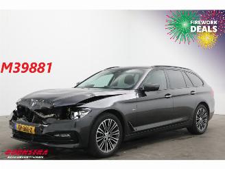 Unfallwagen BMW 5-serie Touring 520i Aut. Sport-Line LED Navi Clima Cruise PDC AHK 2018/9