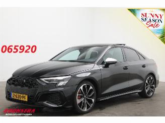 damaged passenger cars Audi S3 Limousine 2.0 TFSI quattro Pano B&O Camera Nappa ACC SHZ 2020/12