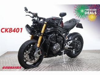 krockskadad bil motor Triumph Speed Triple 1200 RS Akrapovic LED Cruise 120 km!! 2025/10