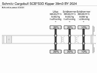 Schmitz Cargobull  SCB*S3D Kipper 39m3 BY 2024 picture 32