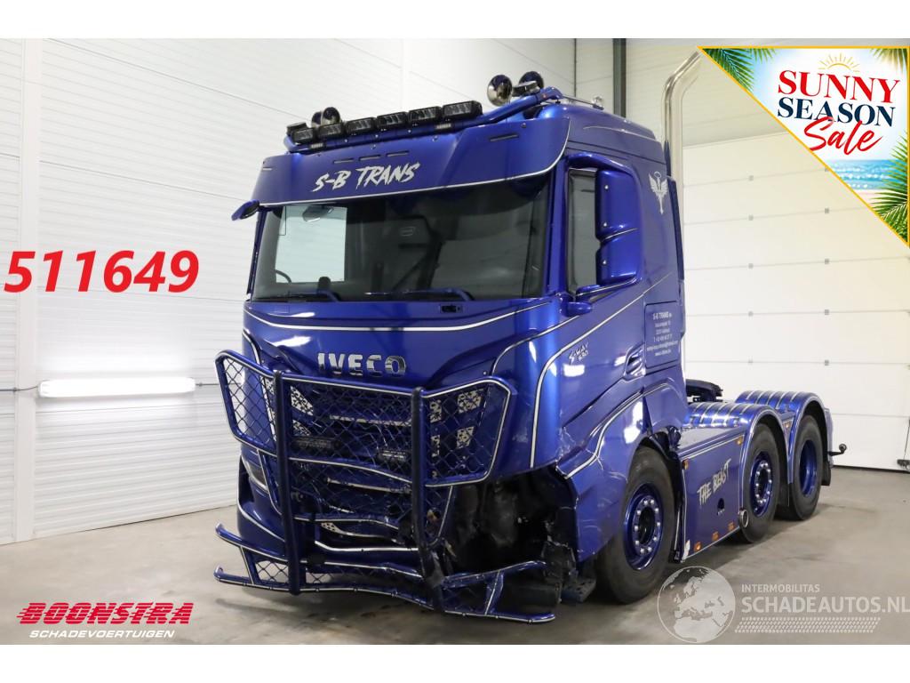 Iveco S-way 530 6X2 Full Air ACC Leder Showtruck 67.003 km!
