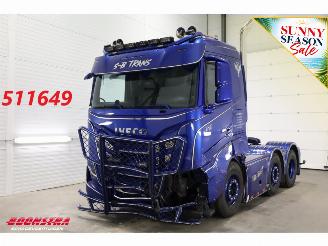Schade vrachtwagen Iveco S-way 530 6X2 Full Air ACC Leder Showtruck 67.003 km! 2024/7