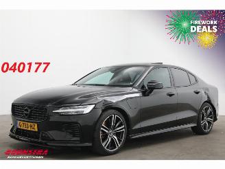 krockskadad bil auto Volvo S-60 T8 AWD Twin Eng. R-Design Pano ACC Memory H/K HUD IntelliSafe LRHZ 2019/10