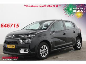 krockskadad bil auto Citroën C3 1.2 PureTech You Airco Cruise SHZ 32.692 km! 2022/11