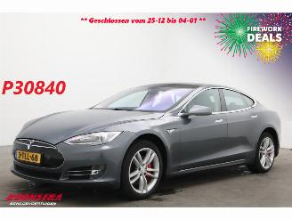 skadebil auto Tesla Model S P85 Leder Pano Cruise SHZ 2014/3