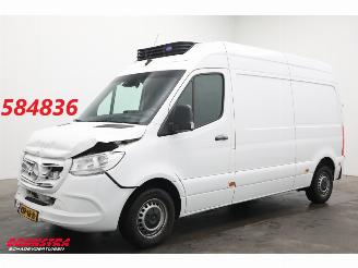 krockskadad bil bedrijf Mercedes Sprinter 315 CDI 9G-Tronic L2-H1 Kuhler Carrier Leder Navi Airco Cruise Camera 2023/8
