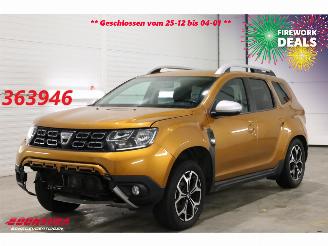 krockskadad bil auto Dacia Duster 1.3 TCe Prestige Leder Navi Clima Cruise Camera SHZ PDC 2020/3