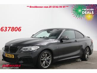 Vaurioauto  passenger cars BMW 2-serie Coupé M240i Executive BiXenon Navi Clima Cruise SHZ PDC 147.428 km! 2016/11