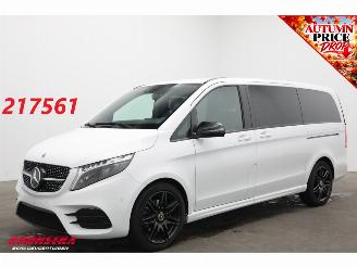 krockskadad bil bedrijf Mercedes V-klasse 300d Lang 9G-Tronic Edition AMG DoKa Leder LED ACC Burmester 360° AHK 2023/8