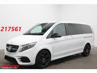 krockskadad bil bedrijf Mercedes V-klasse 300d Lang 9G-Tronic Edition AMG DoKa Leder LED ACC Burmester 360° AHK 2023/8