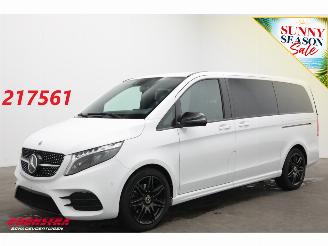 krockskadad bil bedrijf Mercedes V-klasse 300d Lang 9G-Tronic Edition AMG DoKa Leder LED ACC Burmester 360° AHK 2023/8