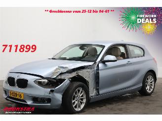 krockskadad bil auto BMW 1-serie 116d EDE Business Eerste Eeigenaar! Leder Xenon Cruise 164.782 km! 2014/12