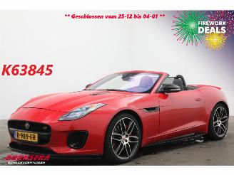Vaurioauto  passenger cars Jaguar F-type 2.0T Chequered Flag Meridian Memory Leder LED Apple Camera LRHZ SHZ 2019/7