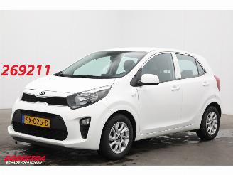 krockskadad bil auto Kia Picanto 1.0 CVVT ComfortPlusLine Navigator Navi Airco Camera 40.778 km! 2018/6