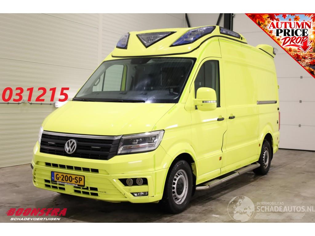 Volkswagen Crafter 2.0 TDI 175 PK DSG Ambulance RTW LED Leder Luchtvering Cruise PDC