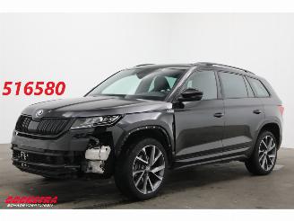 krockskadad bil auto Skoda Kodiaq 1.5 TSI DSG Sportline Business 7-Pers. Pano LED ACC Canton Camera SHZ AHK 2020/7