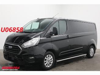 krockskadad bil bedrijf Ford Transit Custom 2.0 TDCI L2 Navi Airco Cruise Camera SHZ PDC AHK 2020/2