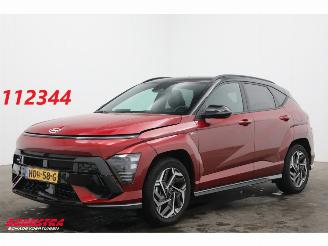 krockskadad bil auto Hyundai Kona 1.6 GDI HEV N-Line LED ACC Bose 360° Memory Ventilatie LRHZ AHK 10.012 km! 2025/3