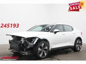 krockskadad bil auto Polestar 2 Long Range Single Pano LED ACC H/K 360° LRHZ 2024/5