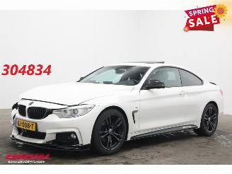 Unfallwagen BMW 4-serie Coupé 420i Aut. M-Sport Schuifdak BiXenon Navi Clima Cruise SHZ 175.242 km! 2015/6