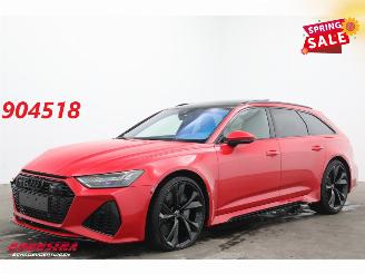 Auto incidentate Audi Rs6 Avant 4.0 TFSI Quattro Dynamic+ Keramik Pano B&O HUD 360° ACC 2022/4
