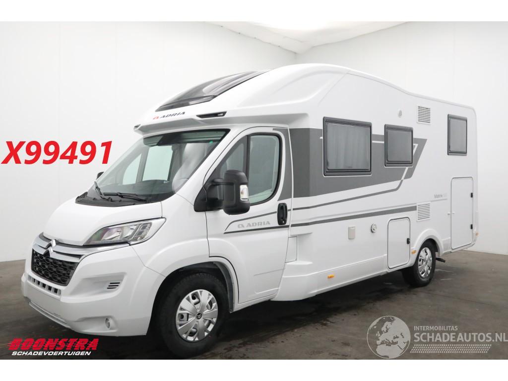 Adria Matrix 600SP Axess 2.2 BlueHDI **NIEUW/NEU** Dakairco Dwarsbed Hefbed Cruise