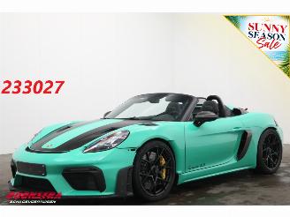 Auto incidentate Porsche 718 Spyder RS Weissach PCCB Chrono Lift PTS 227 Lightergreen 2024/3