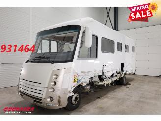 skadebil camper Niesmann+Bischoff  Flair 800 ILW 70C20 Aut. Lucht Leder Dakairco Solar TV Hefbed 2014/7