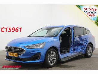 Coche accidentado Ford Focus 1.0 EcoBoost Hybrid Aut. Titanium LED Apple/Android Navi Clima Cruise AHK 2024/6