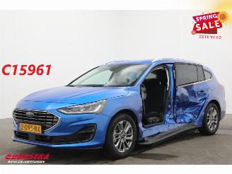 Damaged car Ford Focus 1.0 EcoBoost Hybrid Aut. Titanium LED Apple/Android Navi Clima Cruise AHK 2024/6