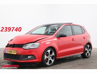 skadebil auto Volkswagen Polo 1.4 TSI GTI 180 PK DSG Schuifdak Xenon Navi Clima Cruise SHZ PDC 2011/7