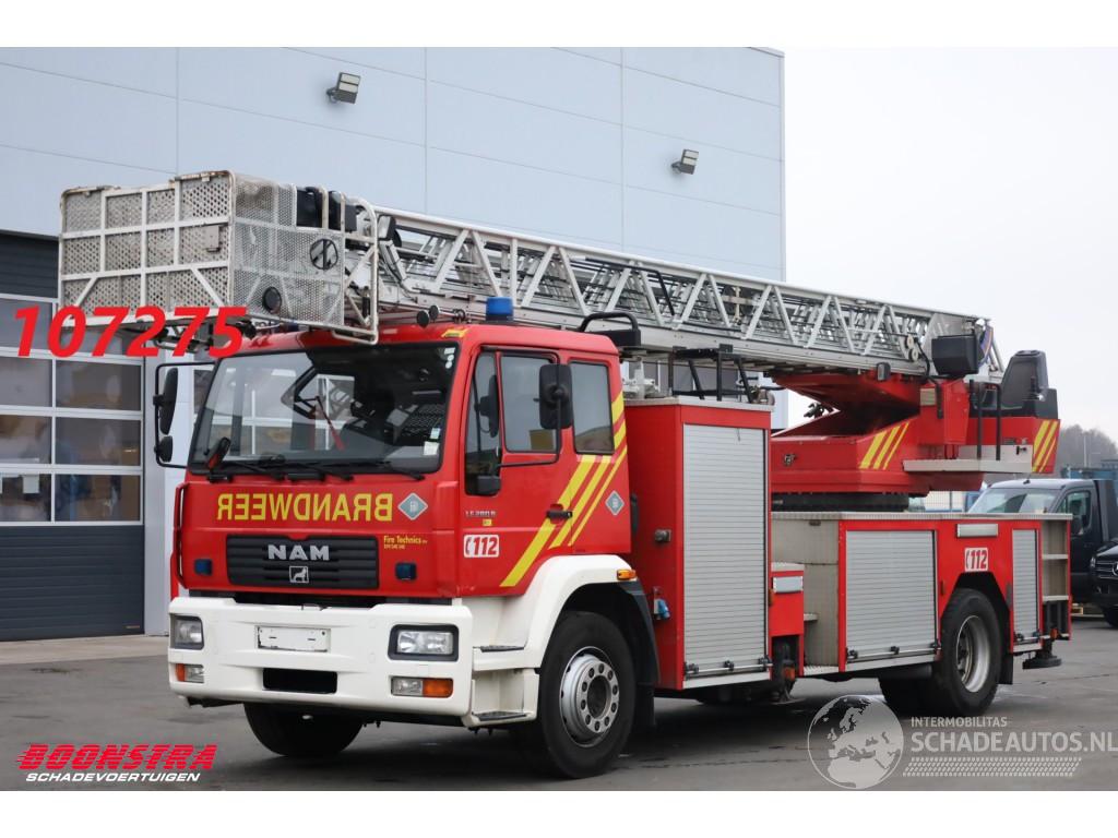 MAN  18 LC Magirus Hubarbeitsbühne Feuerwehr 25m Rettungskorb
