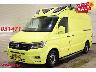 Gebrauchtwagen Van Volkswagen Crafter 2.0 TDI 175 PK DSG Ambulance RTW 2X Schuifdeur Leder Lucht 360° Camera 2019/12