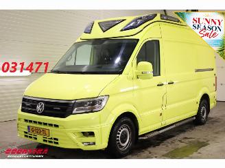 Gebrauchtwagen Van Volkswagen Crafter 2.0 TDI 175 PK DSG Ambulance RTW 2X Schuifdeur Leder Lucht 360° Camera 2019/12