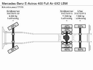 Mercedes  -Actros 400 Full Air 6X2 LBW picture 34