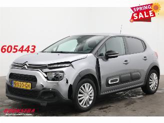 krockskadad bil auto Citroën C3 1.2 PureTech Feel Navi Clima Cruise PDC 62.639 km! 2021/10