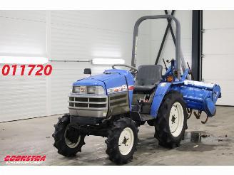 danneggiata macchinari Iseki  TM15 11 KW Minitraktor + Frees 419 Uur 2002