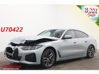 uszkodzony samochody osobowe BMW i4 xDrive40 84 kWh M-Sport LED ACC HUD 360° Apple/Android 9.429 km! 2025/2