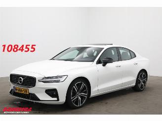 krockskadad bil auto Volvo S-60 B4 R-Design MOTORSCHADEN Pano LED ACC H/K Memory LRHZ AHK 2021/12