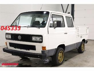 bruktbiler bedrijf Volkswagen Transporter T3 1.7 D Pritsche DoKa 6-Pers AHK 1990/8