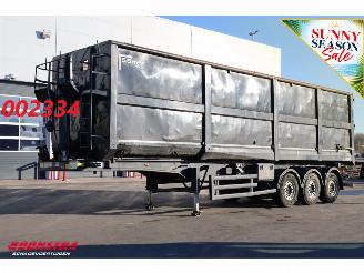 krockskadad bil oplegger Stas  S300CX Kipper 3-Asser 55m3 2019/1
