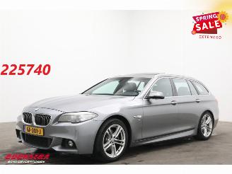 Voiture accidenté BMW 5-serie Touring 520i Aut. M-Sport Pano Leder Memory SHZ Orig. NL 151.381 km! 2015/4