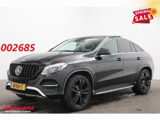 Schadeauto Mercedes GLE Coupé 350 d 4MATIC AMG LED ACC Leder Schuifdak Lucht Camera AHK 2015/7