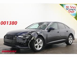 krockskadad bil auto Audi A6 55 TFSI Quattro Design LED ACC Leder Memory Camera SHZ 2022/11